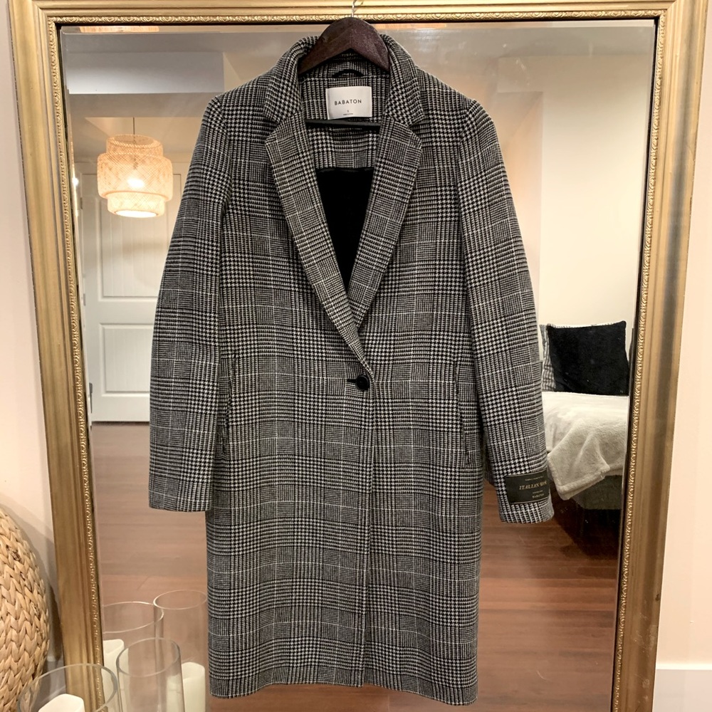 Aritzia Babaton Wool Coat